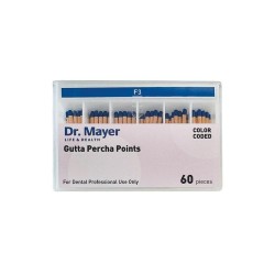 Conuri de gutaperca F3 60 bucati Dr. Mayer