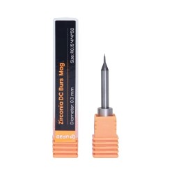 Freza zirconiu rotunda magnetica 0.3mm P55 UP3D