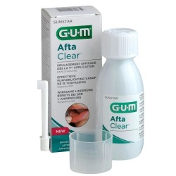 Apa de gura GUM AftaClear 120ml