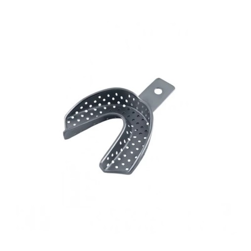 Lingura amprenta metalica perforata maxilar inferior L4 marimea M Falcon
