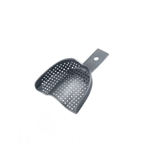 Lingura amprenta metalica perforata maxilar superior U4 marimea M Falcon