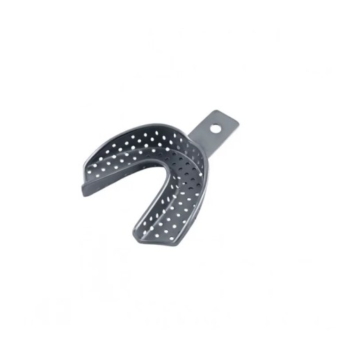 Lingura amprenta metalica perforata maxilar inferior L3 marimea S Falcon