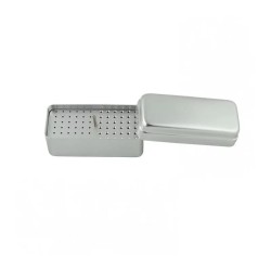Cutie endodontica aluminiu mini 72 orificii silver Falcon