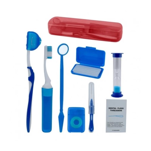 Kit ortodontic igienizare rosu v3 Falcon