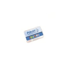 Inele de codat autoclavabile small red Falcon