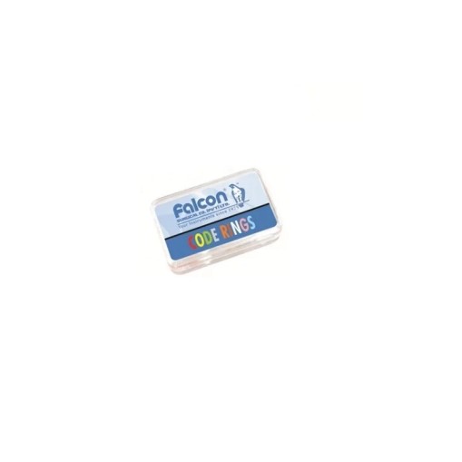 Inele de codat autoclavabile small red Falcon