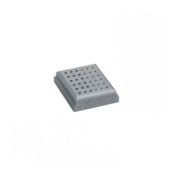 Cutie aluminiu pentru freze turbina si contraunghi 36 orificii 60 x 50 mm Falcon