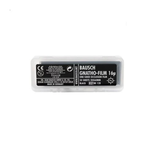 Pelicula articulatie Bausch Gnatho-Film 16μ black 20x60mm