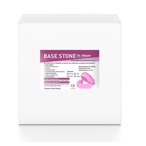 Gips soclu Hiro Base Stone Purple 5 kg clasa IV Dr. Mayer