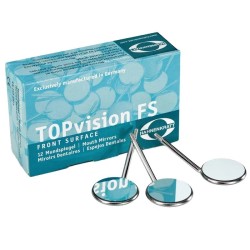 Oglinda dentara plana Nr.5 TOPvision FS crom-titan Hahnenkratt