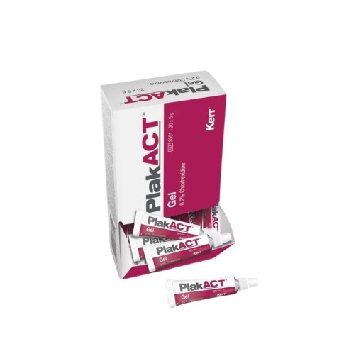 Gel cu clorhexidina 0.2% PlakACT 20 x 5g Kerr