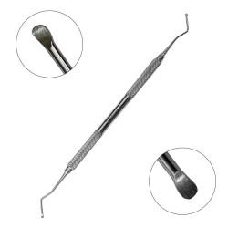Spatula bucala Heidemann 2/2mm Dr. Mayer Precision