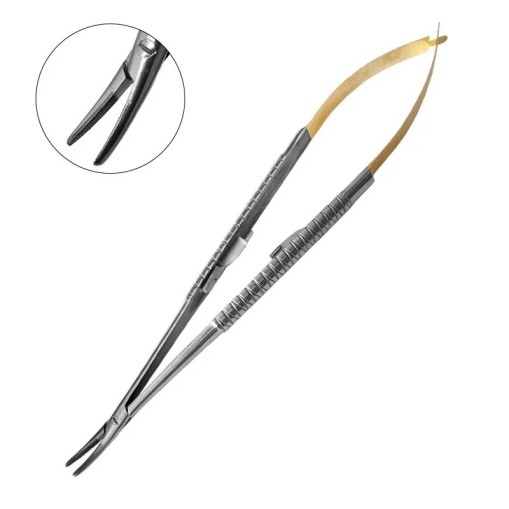 Port ac Castroviejo tungsten curbat 18cm Dr. Mayer Precision