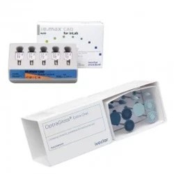 Pachet promo 4 x IPS e.max CAD CEREC/InLab HT I12 5 blocuri + OptraGloss Extra Oral Assortment Ivoclar