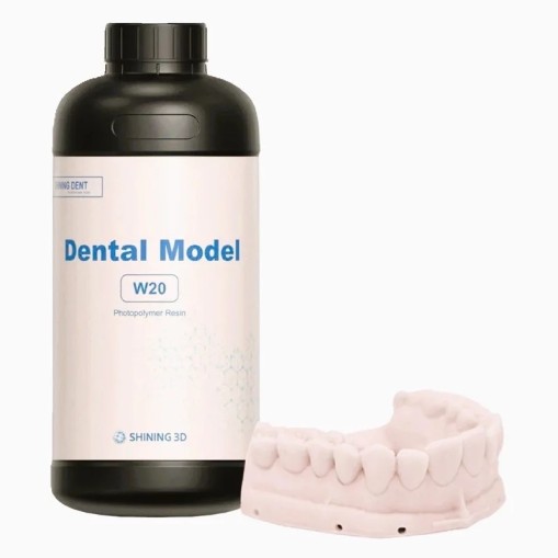 Rasina lavabila roz modele implant Dental Model W20 1l Shining 3D