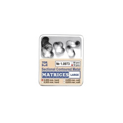 Matrici sectionale conturate 0.035mm Large soft 50 bucati Tor-VM