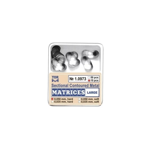 Matrici sectionale conturate 0.035mm Large soft 50 bucati Tor-VM