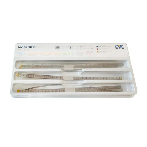 Benzi metalice diamantate DiaStrips PDL-10/4 9 bucati Eve