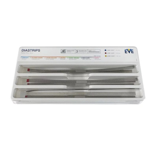 Benzi metalice diamantate DiaStrips PDL-35/4 9 bucati Eve