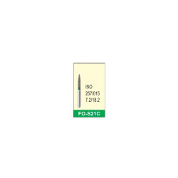 Freza diamantata grosiera scurta inel verde FO-S21C diam ISO 257/015 Mani
