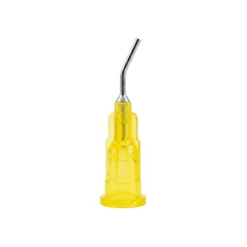 Varfuri aplicatoare geluri yellow 20G 100 bucati Tribest-Dental