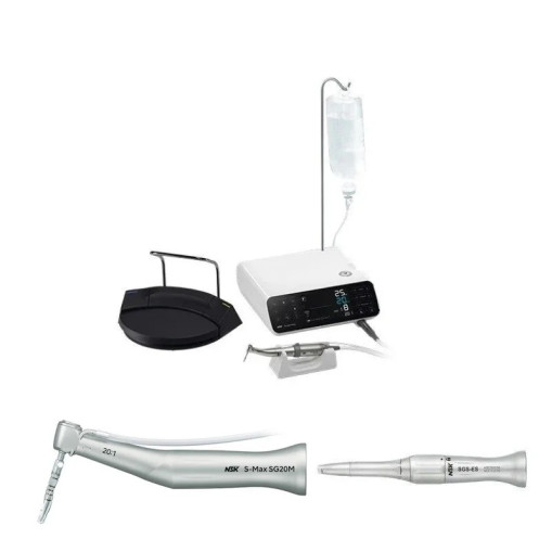 Fiziodispenser NSK Surgic Pro 2 Non-optic + Piesa contraunghi SG20M 20:1 + Piesa dreapta SGS-ES 1:1