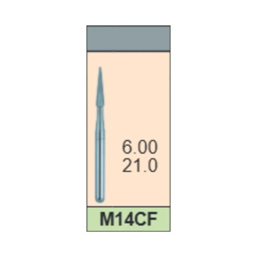 Freze extradure conice Fissure M14CF Mani