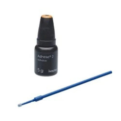 Pachet promo 2 x Adhese 2 Refill flacon 1x5g + 25 aplicatoare DC + 2 x Adhese 2 Brush DC Regular blue 25 bucati Ivoclar