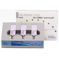 IPS e.max CAD CEREC/InLab HT B40 3 blocuri Ivoclar