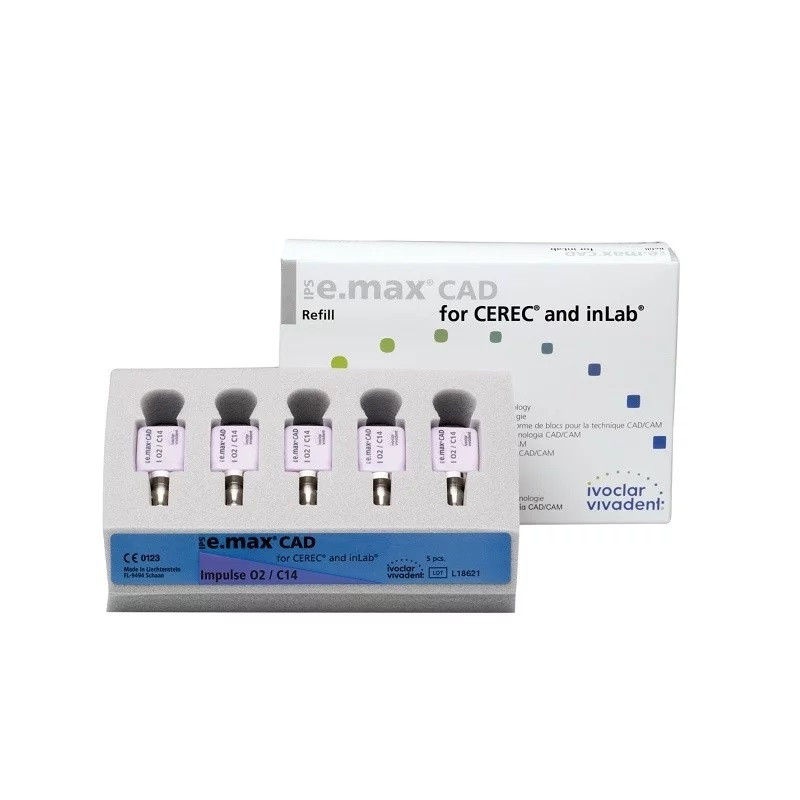 IPS e.max CAD CEREC/InLab Impulse C14 5 blocuri Ivoclar