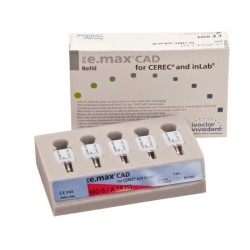 IPS e.max CAD CEREC/InLab MO A14 (S) 5 blocuri Ivoclar