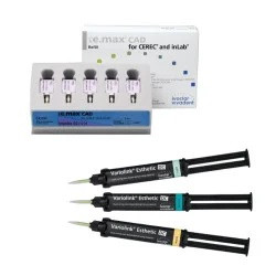Pachet promo 3x IPS e.max CAD CEREC/InLab Impulse C14 5 blocuri + Variolink Esthetic DC 9g Ivoclar