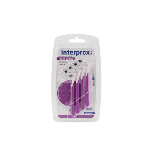 Periute interdentare Interprox Plus 2G Maxi Conical 4 bucati Dentaid