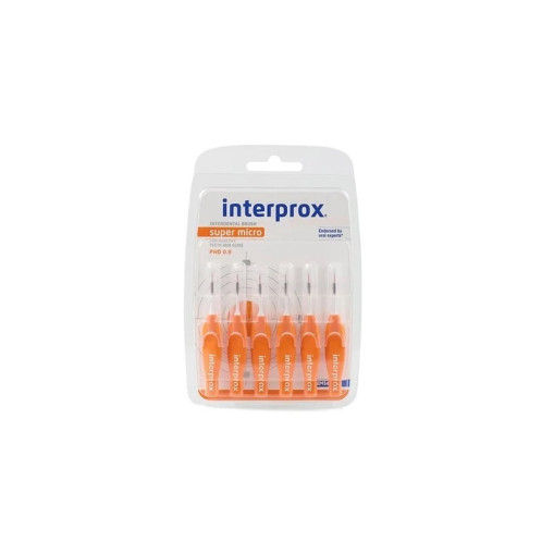 Periute interdentare Interprox Plus 4G Super Micro 6 bucati Dentaid