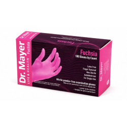 Manusi examinare nitril fuchsia marimea S Dr. Mayer