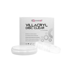 Disc PMMA Villacryl Disc Clear 98.5 x 20mm Everall7