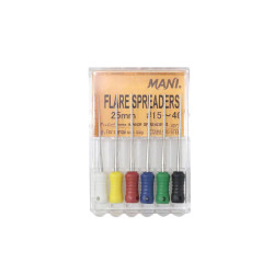Spreaders Flare 21mm 040 negru Mani