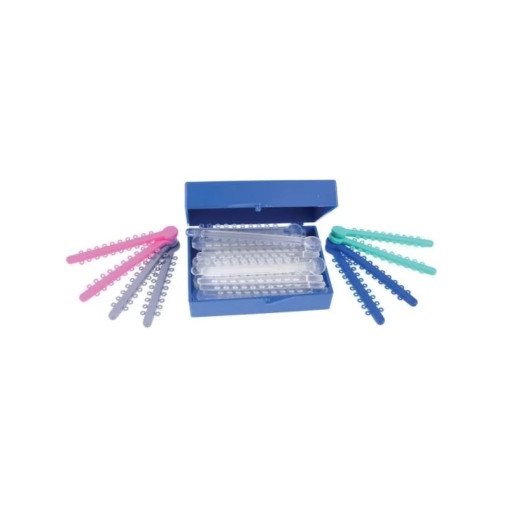 Module elastice colorate 1.3mm 30Stick/600bucati Leone