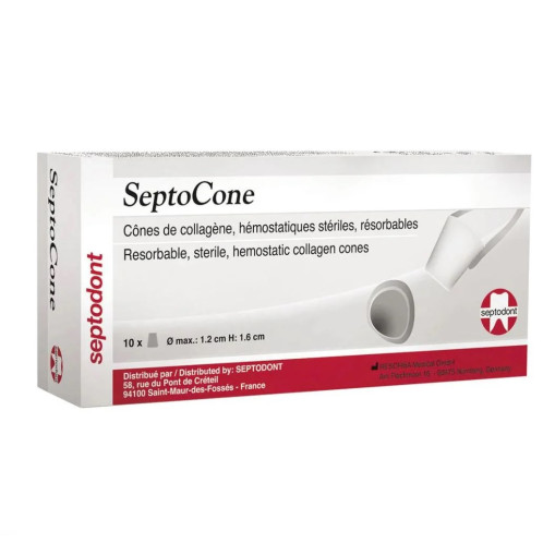 SeptoCone conuri colagen resorbabil Septodont