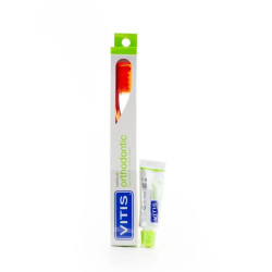 Periuta de dinti Vitis Orthodontic + Pasta de dinti Vitis Orthodontic 15ml Dentaid
