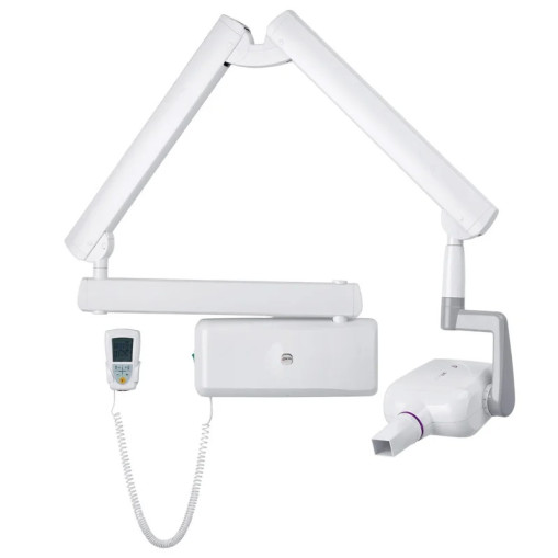 Instalatie RX intraorala MyRay RX DC fixare pe perete cu telecomanda de expunere cu fir