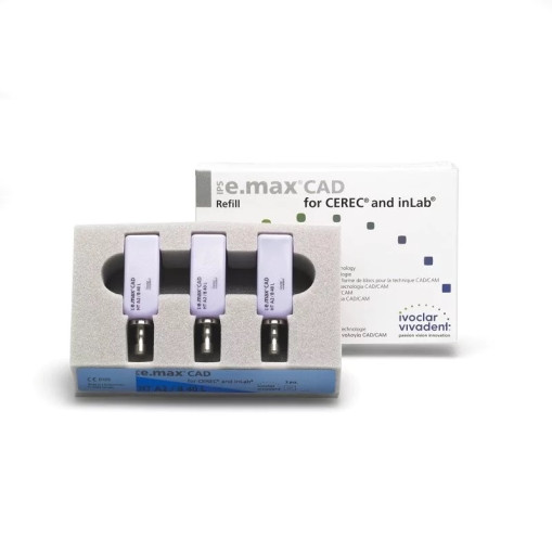 IPS e.max CAD CEREC/InLab HT B40 L 3 blocuri Ivoclar