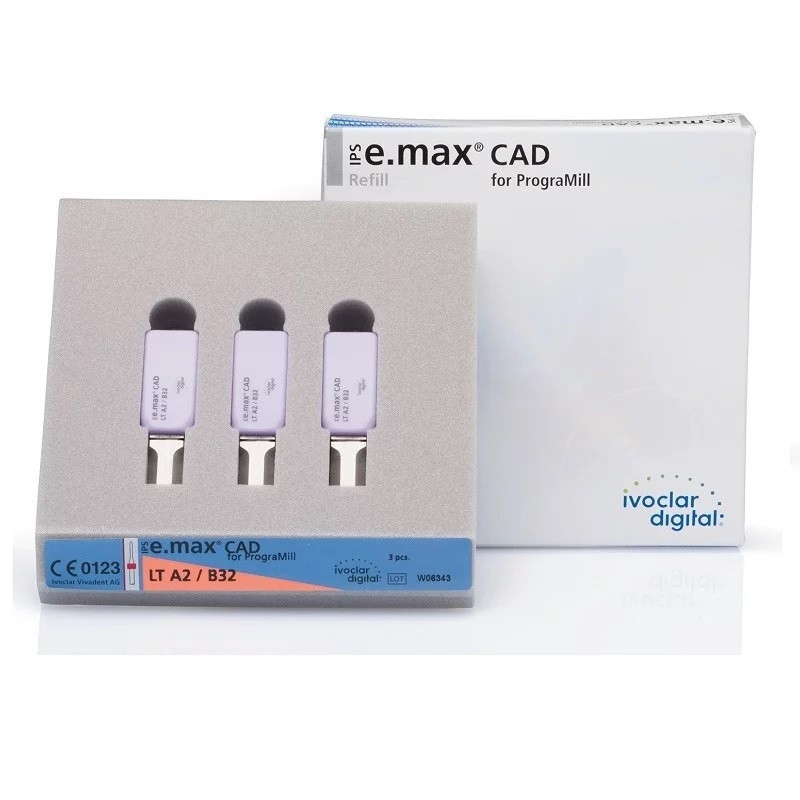 IPS e.max CAD PrograMill LT B32 3 blocuri Ivoclar
