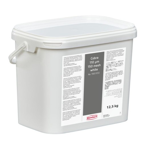 Nisip sablare Cobra alb Renfert 110 microni 12.5kg