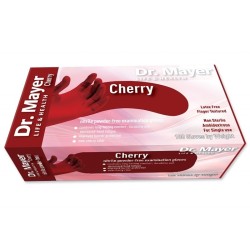 Manusi examinare nitril Cherry Red marimea XS Dr. Mayer