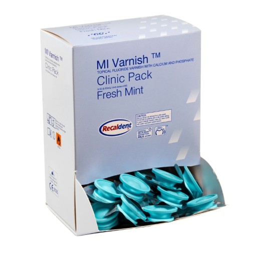 GC MI Varnish Clinic Menta 100 bucati